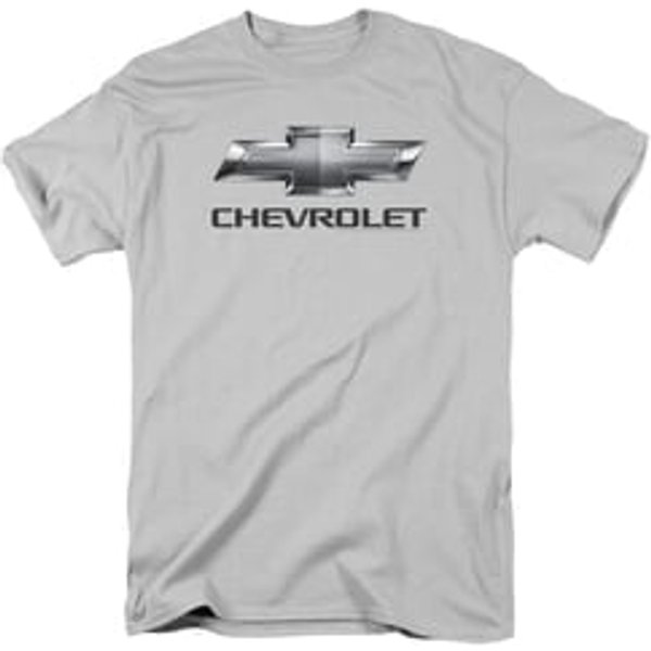 Chevy Shirt Bow Tie Silver T-Shirt