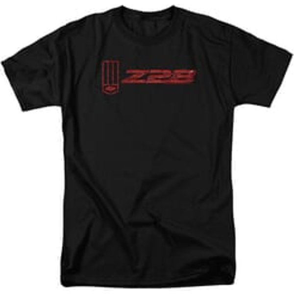 Chevy Shirt Camaro Z28 Logo Black T-Shirt