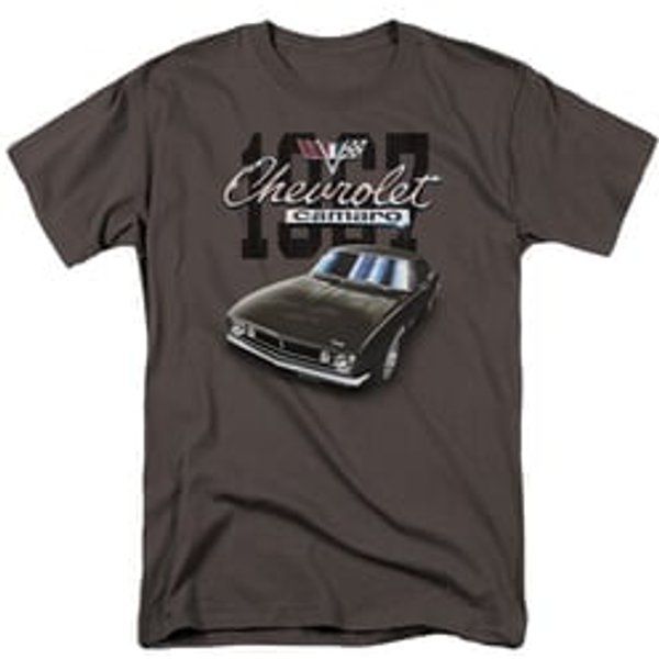 Chevy Shirt Chevrolet Classic Camaro Charcoal T-Shirt