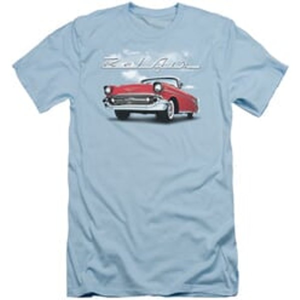 Chevy Slim Fit Shirt Bel Air Clouds Light Blue T-Shirt