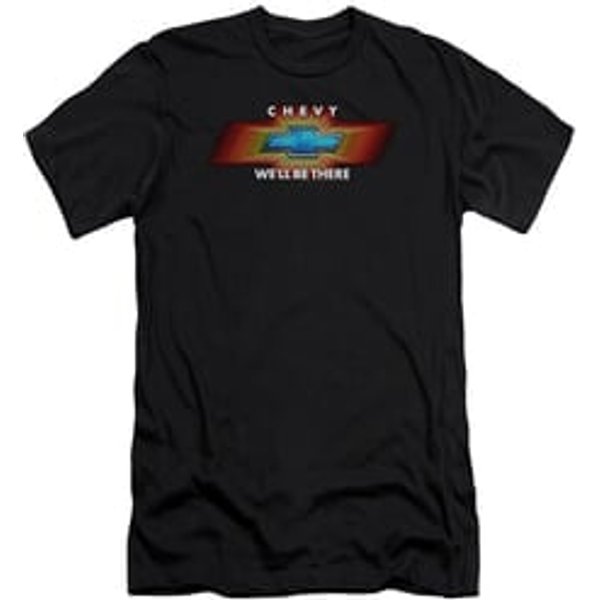 Chevy Slim Fit Shirt We'll Be There TV Spot Black T-Shirt