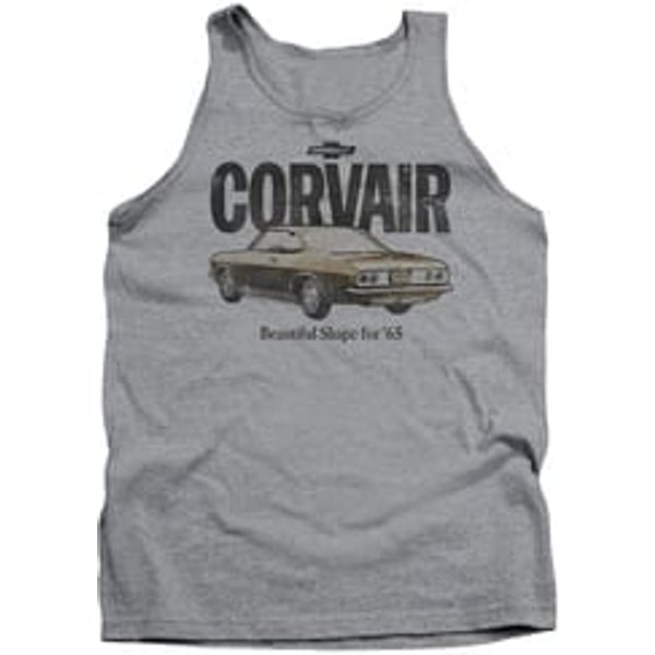 Chevy Tank Top Retro Corvair Sports Grey Tanktop