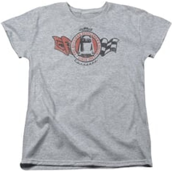Chevy Womens Shirt Gentlemen's Racer Sports Grey T-Shirt