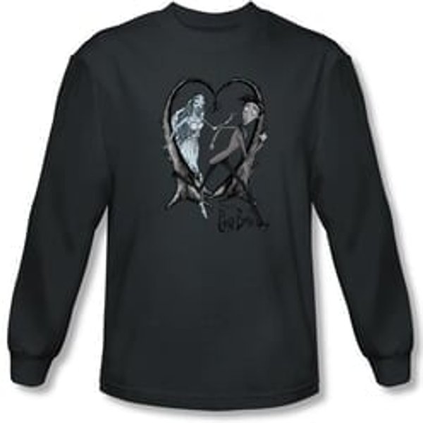 Corpse Bride Long Sleeve T-Shirt Warner Bros Runaway Groom Shirt