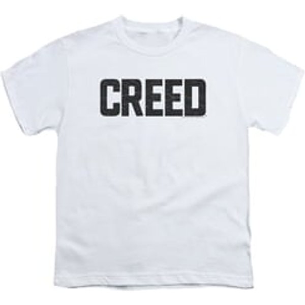 Creed Kids Shirt Cracked Logo White T-Shirt