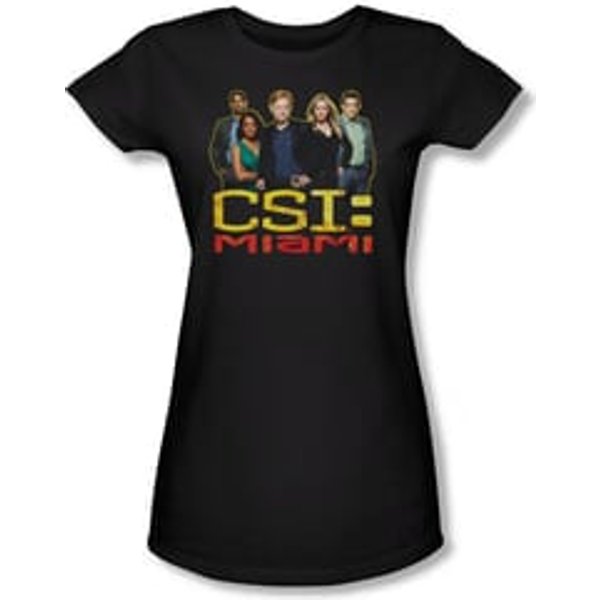 CSI Miami Cast Shirt Juniors Shirt Tee T-Shirt