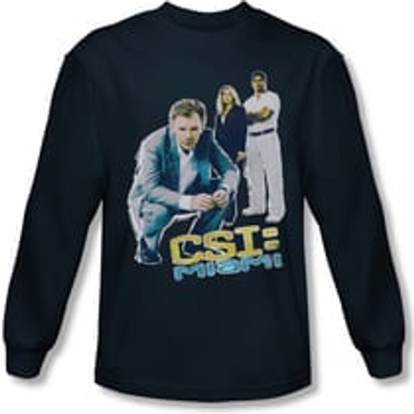 CSI Miami Perspective Shirt Long Sleeve Tee T-Shirt
