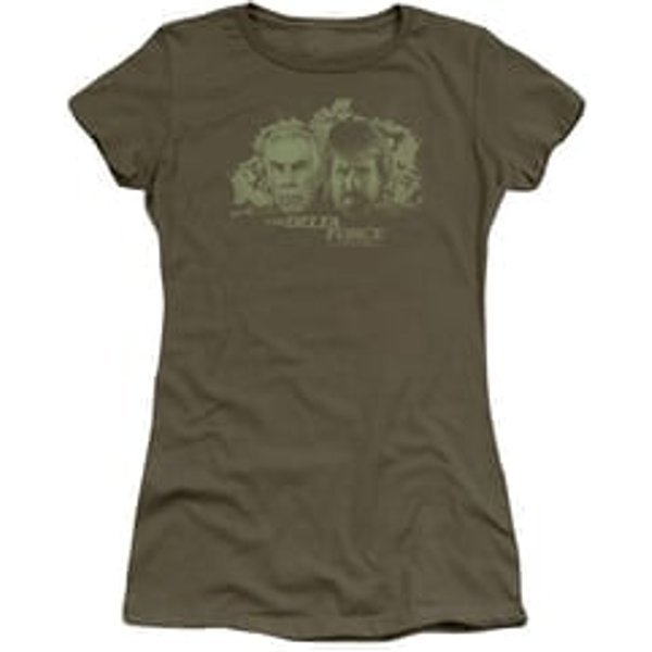 Delta Force Juniors Shirt Explosion Military Green T-Shirt