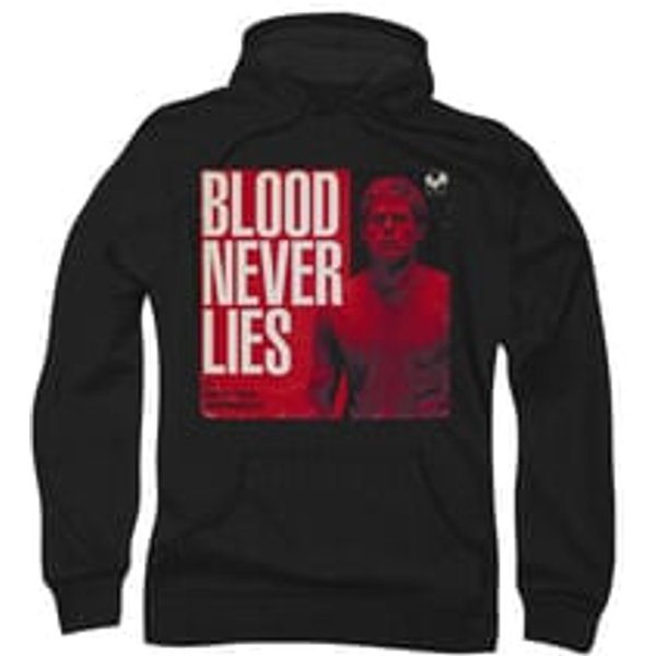 Dexter Hoodie Blood Never Lies Black Sweatshirt Hoody