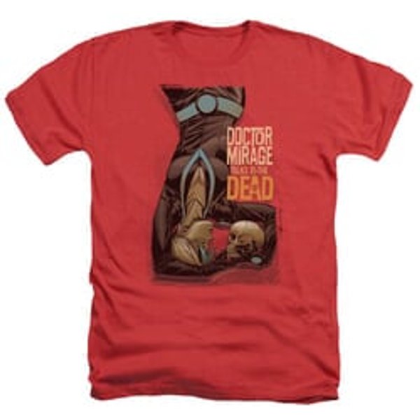 Doctor Mirage Shirt Talks To The Dead Heather Red T-Shirt