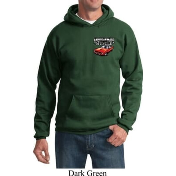 Dodge American Made Muscle Pocket Print Hoody