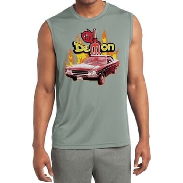 Dodge Demon Dry Wicking Sleeveless Shirt