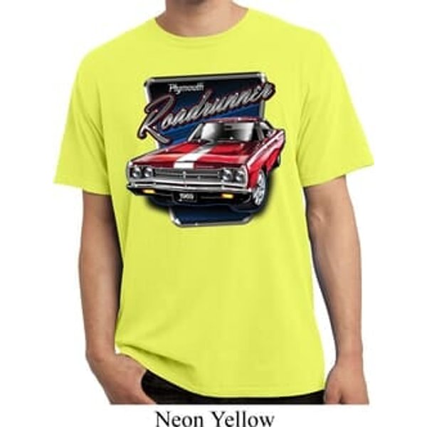 Dodge Shirt Plymouth Roadrunner Pigment Dyed Tee T-Shirt