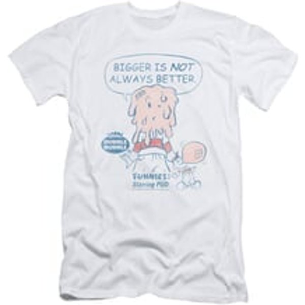 Double Bubble Shirt Slim Fit Not Better White T-Shirt