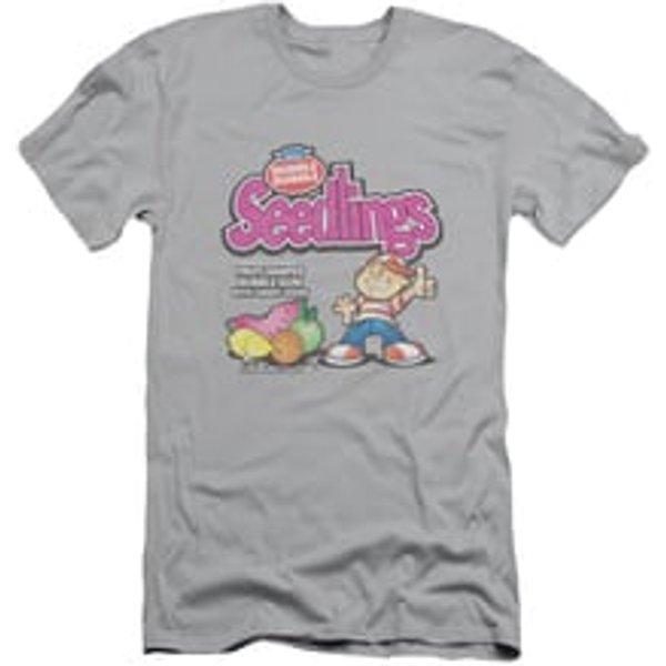 Double Bubble Shirt Slim Fit Seedlings Athletic Heather T-Shirt