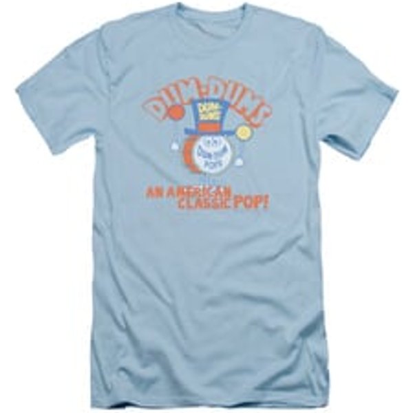 Dum Dums Shirt Slim Fit Classic Pop Light Blue T-Shirt