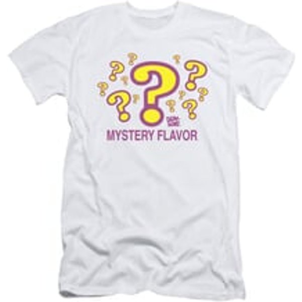 Dum Dums Shirt Slim Fit Mystery Flavor White T-Shirt