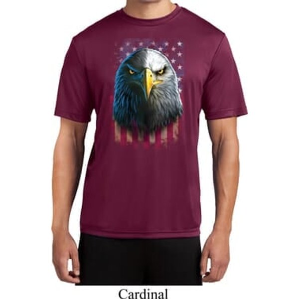 Eagle Stare Mens Moisture Wicking Shirt
