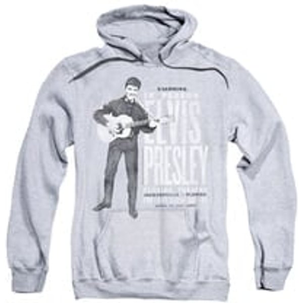 Elvis Presley Hoodie In Person Athletic Heather Sweatshirt Hoody