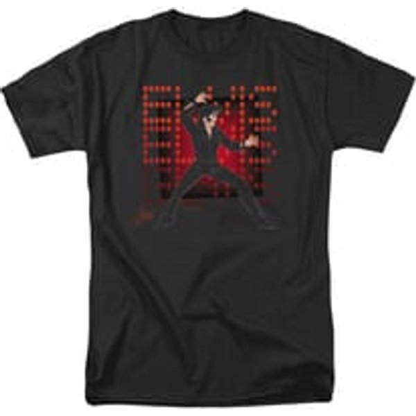 Elvis Presley Shirt 69 Anime Black T-Shirt