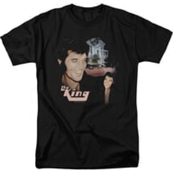 Elvis Presley Shirt Home Sweet Home Black T-Shirt