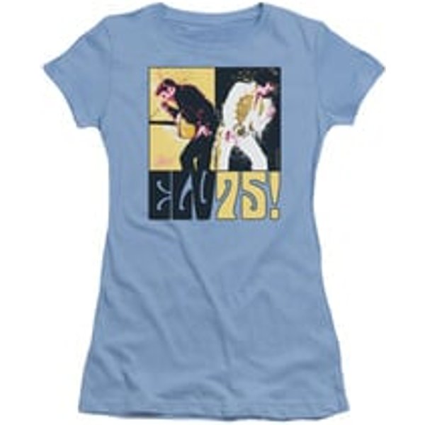 Elvis Presley Shirt Juniors Still Fresh 75 Carolina Blue T-Shirt