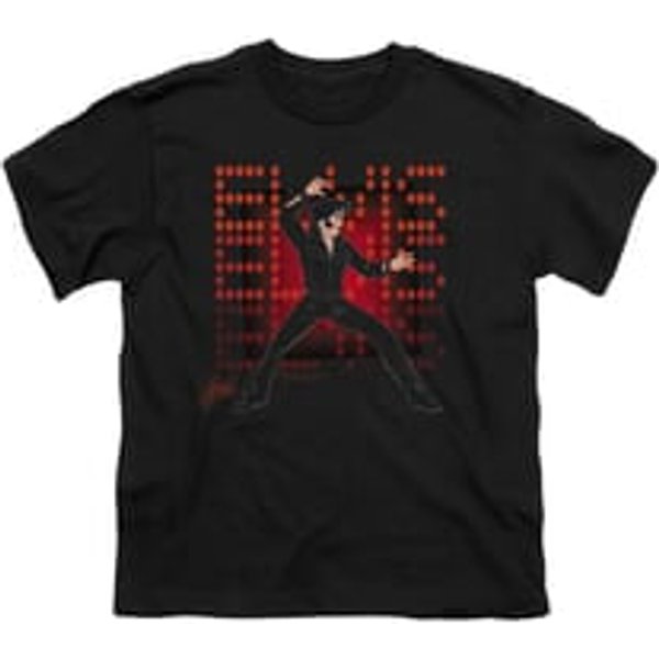 Elvis Presley Shirt Kids 69 Anime Black T-Shirt