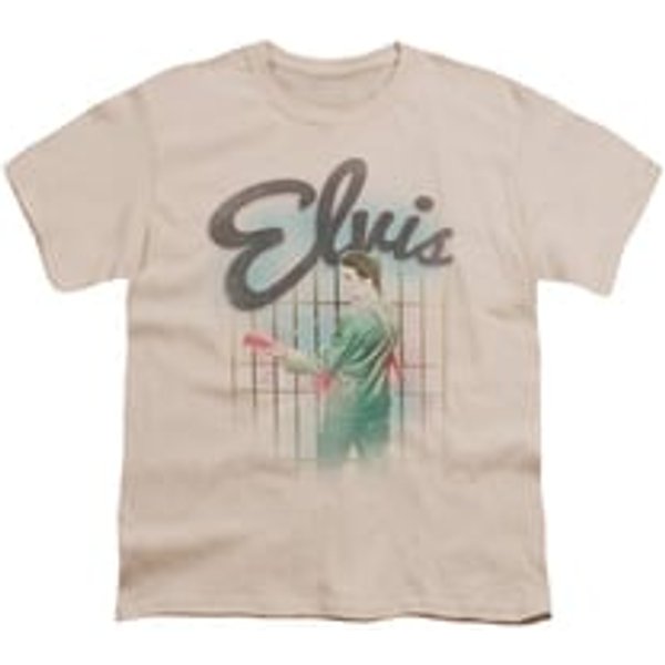 Elvis Presley Shirt Kids Colorful Cream T-Shirt