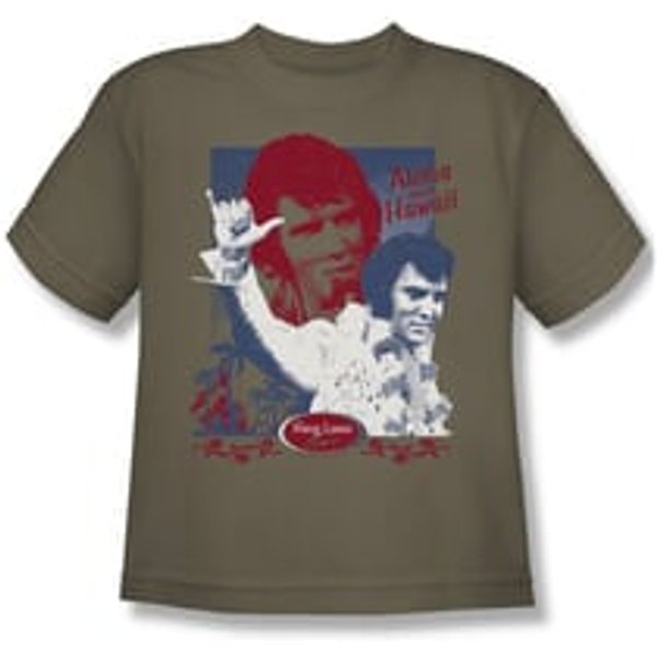 Elvis Presley Shirt Kids Hang Loose Green T-Shirt