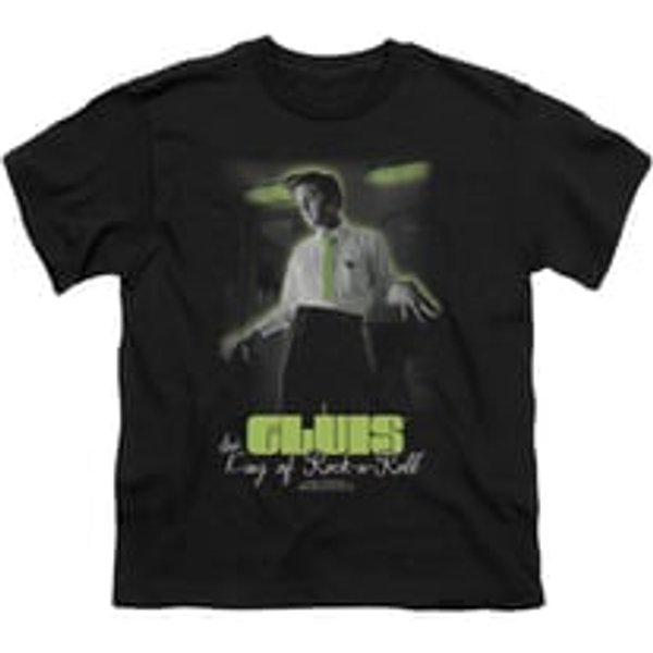 Elvis Presley Shirt Kids Practice Makes Perfect Black T-Shirt