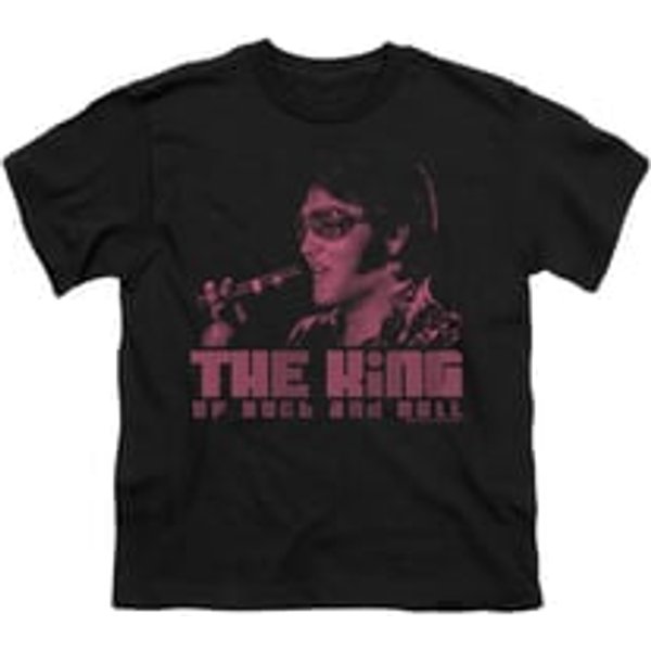 Elvis Presley Shirt Kids The King Black T-Shirt