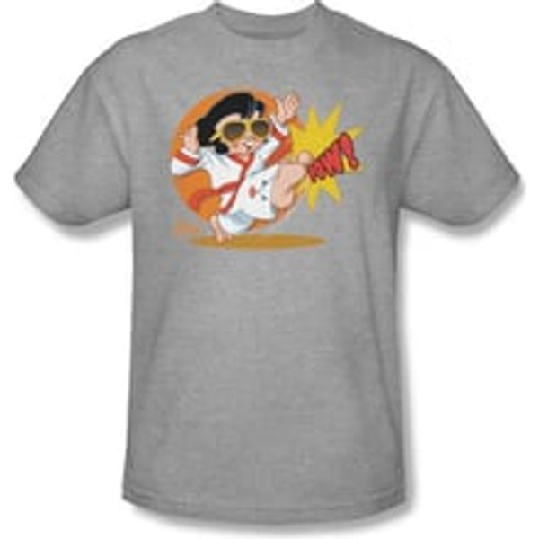 Elvis Presley Shirt Pow Athletic Heather T-Shirt