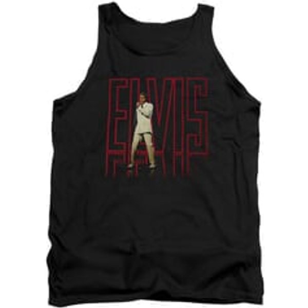 Elvis Presley Shirt Tank Top 68 Album Black Tanktop