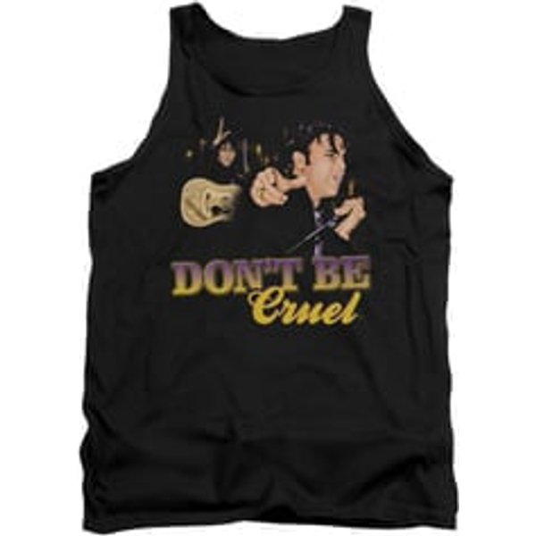 Elvis Presley Shirt Tank Top Don't Be Cruel Black Tanktop