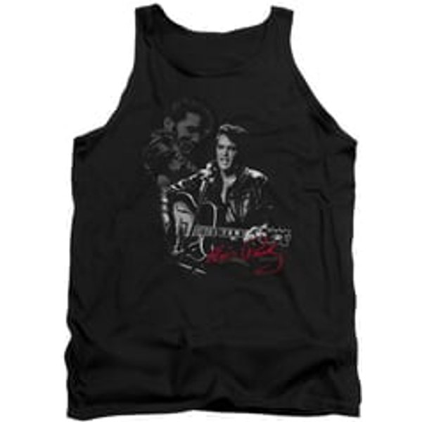 Elvis Presley Shirt Tank Top Show Stopper Black Tanktop