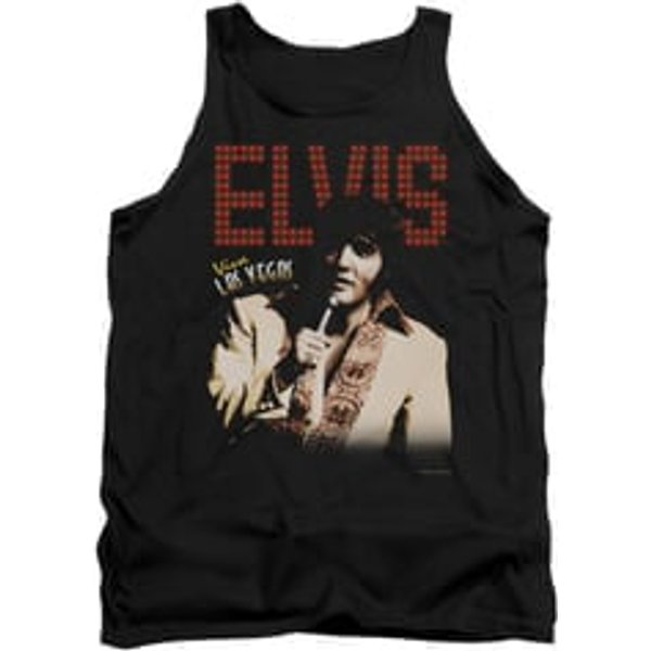 Elvis Presley Shirt Tank Top Viva Star Black Tanktop