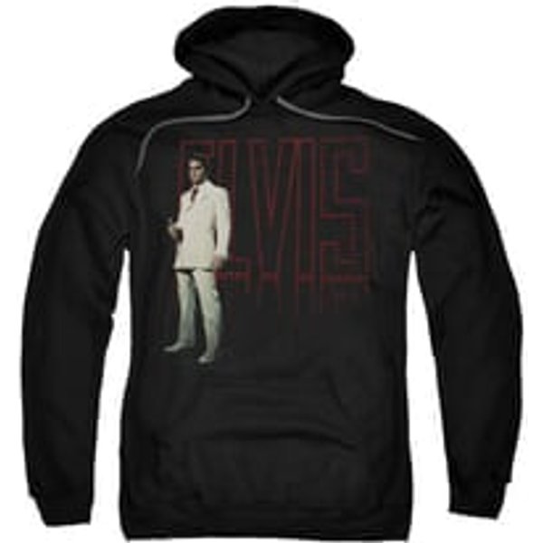 Elvis Presley Youth Hoodie White Suit Black Kids Hoody