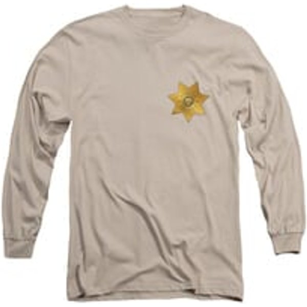 Eureka Shirt Badge Long Sleeve Sand Tee T-Shirt