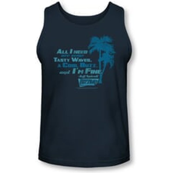Fast Times At Ridgemont High Tank Top All I Need Navy Tanktop