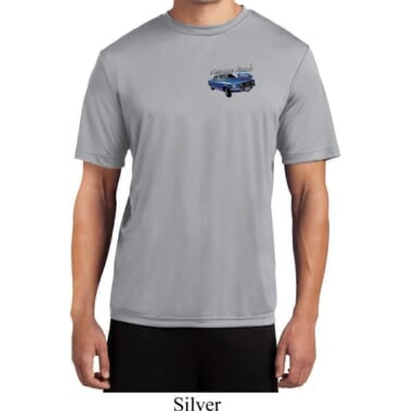 Ford American Muscle 1967 Mustang Pocket Print Mens Dry Wicking Shirt