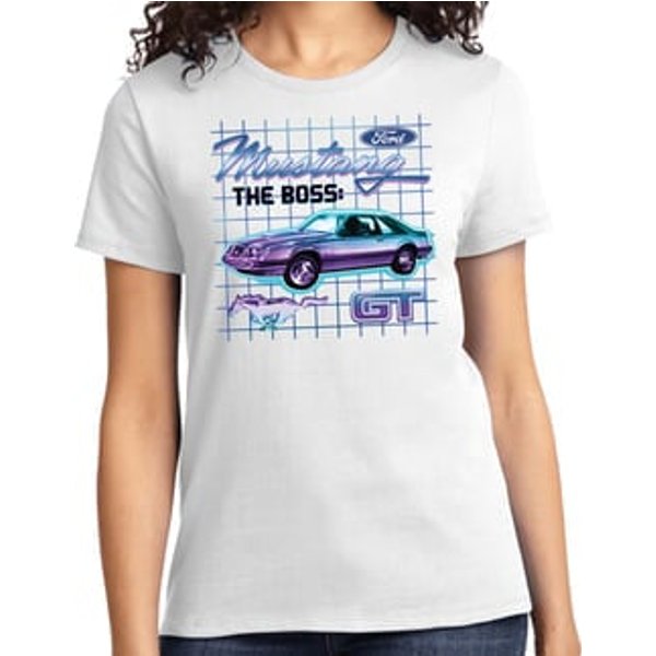 Ford Mustang Boss GT Ladies Shirt