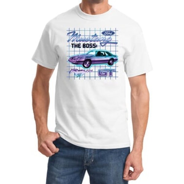 Ford Mustang Boss GT Mens Shirt
