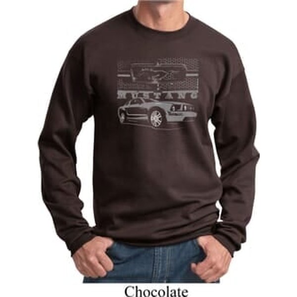 Ford Mustang with Grill Sweatshirt