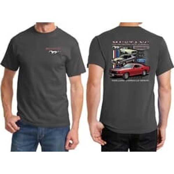 Ford Tee Mustangs Untamed (Front & Back) T-shirt