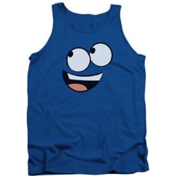 Foster's Home For Imaginary Friends Tank Top Blue Face Royal Blue Tanktop