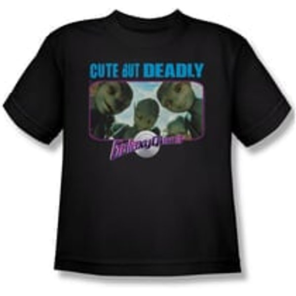 Galaxy Quest Shirt Kids Cute But Deadly Black Youth Tee T-Shirt