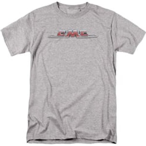 GMC Shirt Chrome Logo Athletic Heather T-Shirt