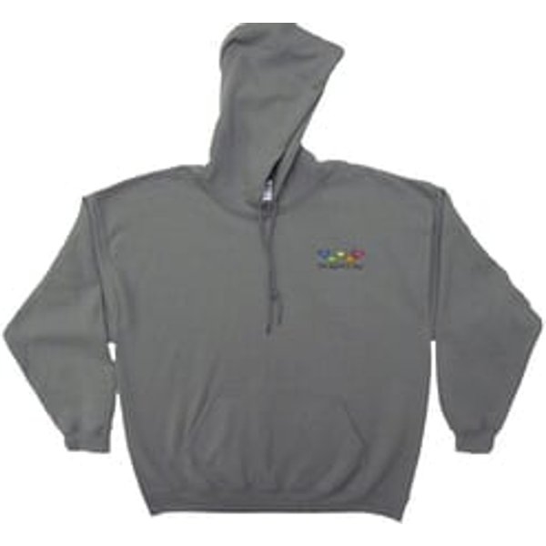 Grateful Dead Hoodie Bears Hooded Sweatshirt Smoke Grey Hoody