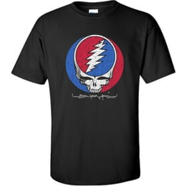 Grateful Dead SYF Mens Black Tee Shirt
