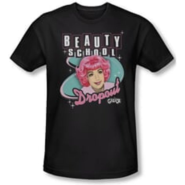 Grease Shirt Beauty School Dropout Adult Black Tee T-Shirt